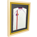 Vivarti DIY 3D Mounted Sports Shirt Display Oak Frame with Colour Mounts-36