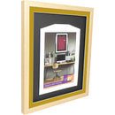 Vivarti DIY 3D Mounted Sports Shirt Display Oak Frame with Colour Mounts-39