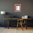 Vivarti DIY 3D Mounted Sports Shirt Display Oak Frame with Colour Mounts-29