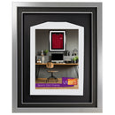 Vivarti DIY 3D Mounted Sports Shirt Display Silver Frame-45