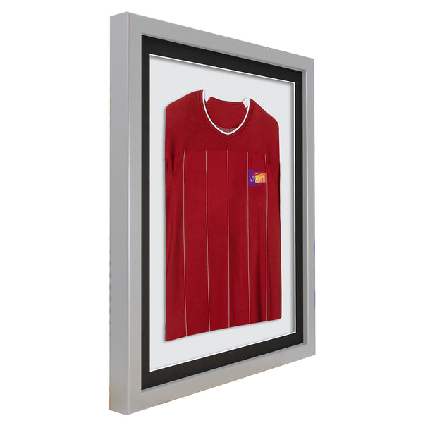 Vivarti DIY 3D Mounted Sports Shirt Display Silver Frame