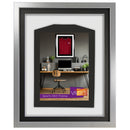 Vivarti DIY 3D Mounted Sports Shirt Display Silver Frame-46