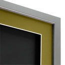 Vivarti DIY 3D Mounted Sports Shirt Display Silver  Frame with Colour Mounts-122