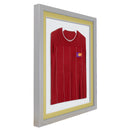 Vivarti DIY 3D Mounted Sports Shirt Display Silver  Frame with Colour Mounts-27