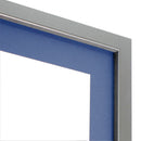 Vivarti DIY 3D Mounted Sports Shirt Display Silver  Frame with Colour Mounts-125