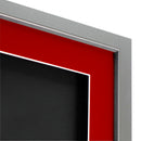 Vivarti DIY 3D Mounted Sports Shirt Display Silver  Frame with Colour Mounts-126