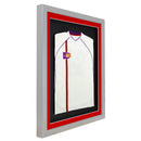 Vivarti DIY 3D Mounted Sports Shirt Display Silver  Frame with Colour Mounts-30