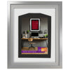 Vivarti DIY 3D Mounted Sports Shirt Display Silver  Frame with Colour Mounts