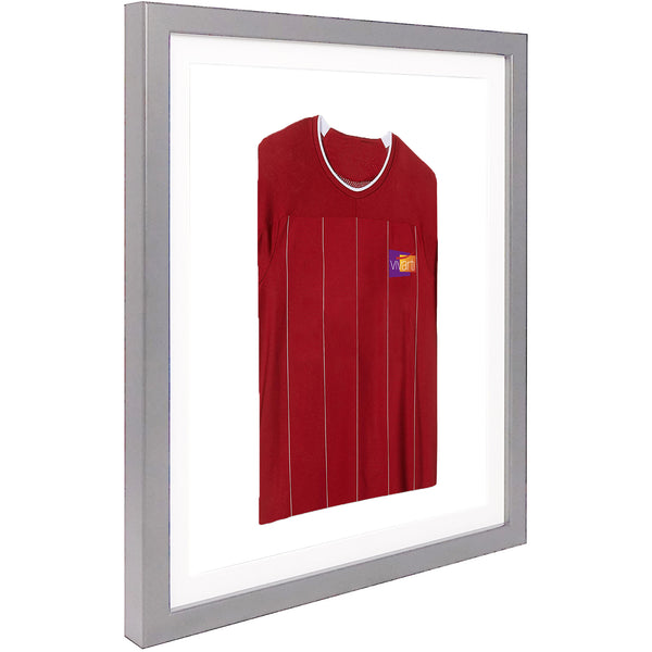 Vivarti DIY 3D Mounted Sports Shirt Display Silver Frame