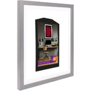 Vivarti DIY 3D Mounted Sports Shirt Display Silver Frame-60