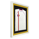Vivarti DIY 3D Mounted Sports Shirt Display Gloss White Frame with Colour Mounts-45