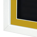 Vivarti DIY 3D Mounted Sports Shirt Display Gloss White Frame with Colour Mounts-48