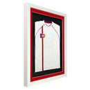 Vivarti DIY 3D Mounted Sports Shirt Display White  Frame with Colour Mounts-34