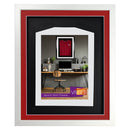 Vivarti DIY 3D Mounted Sports Shirt Display Gloss White Frame with Colour Mounts-27