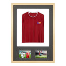 Vivarti DIY Sports Shirt Display 3D + Double Aperture Oak Frame-6