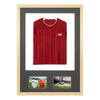 Vivarti DIY Sports Shirt Display 3D + Double Aperture Oak Frame