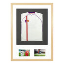 Vivarti DIY Sports Shirt Display 3D + Double Aperture Oak Frame-4