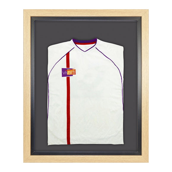 Vivarti DIY Sports Shirt Display Standard Oak Frame
