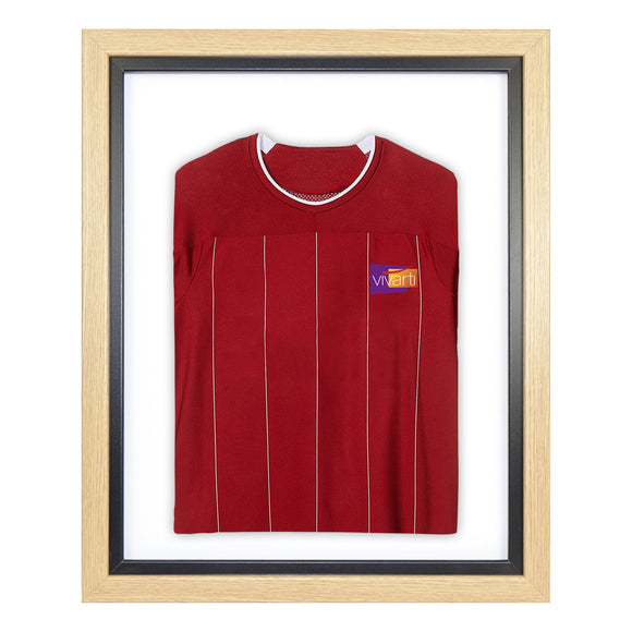 Vivarti DIY Sports Shirt Display Standard Oak Frame
