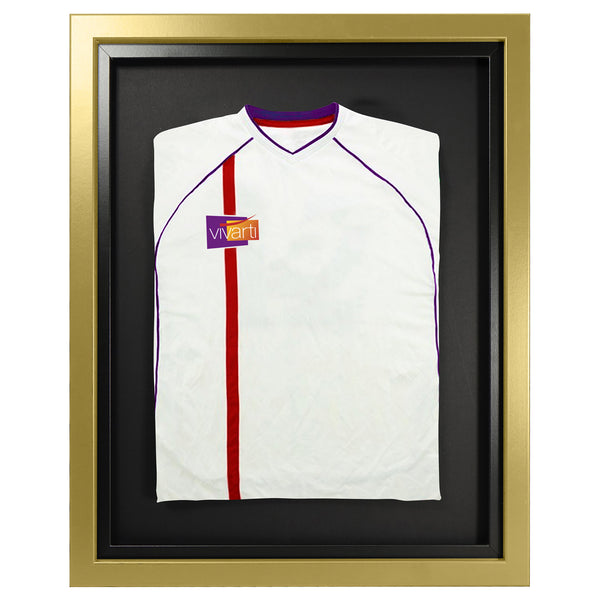 Vivarti DIY Sports Shirt Display Standard Gold Frame