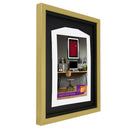 Vivarti DIY Sports Shirt Display Standard Gold Frame-49