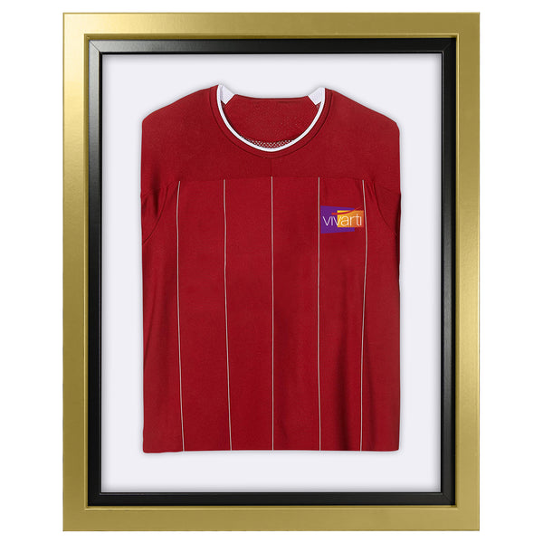 Vivarti DIY Sports Shirt Display Standard Gold Frame