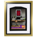 Vivarti DIY Sports Shirt Display Standard Gold Frame-38