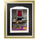 Vivarti DIY Sports Shirt Display Standard Gold Frame-39