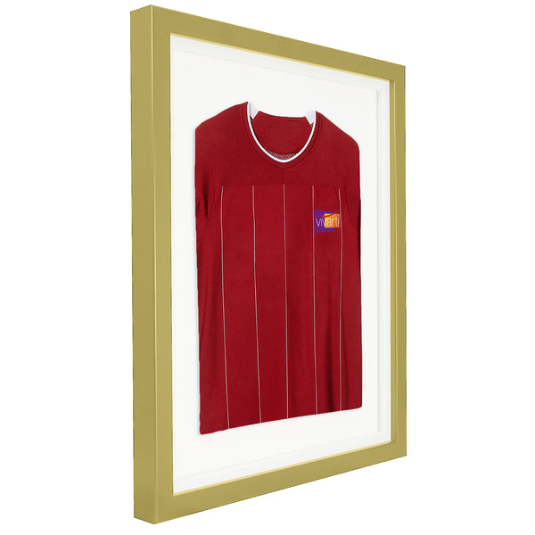Vivarti DIY Sports Shirt Display Standard Gold Frame
