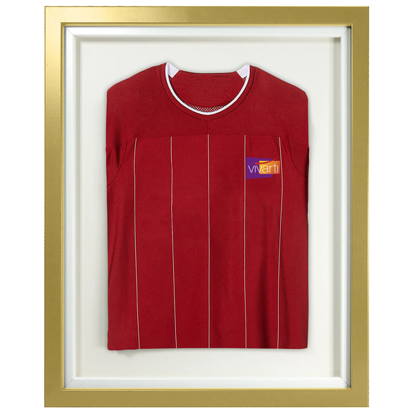 Vivarti DIY Sports Shirt Display Standard Gold Frame