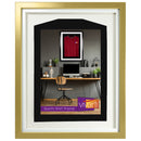 Vivarti DIY Sports Shirt Display Standard Gold Frame-40