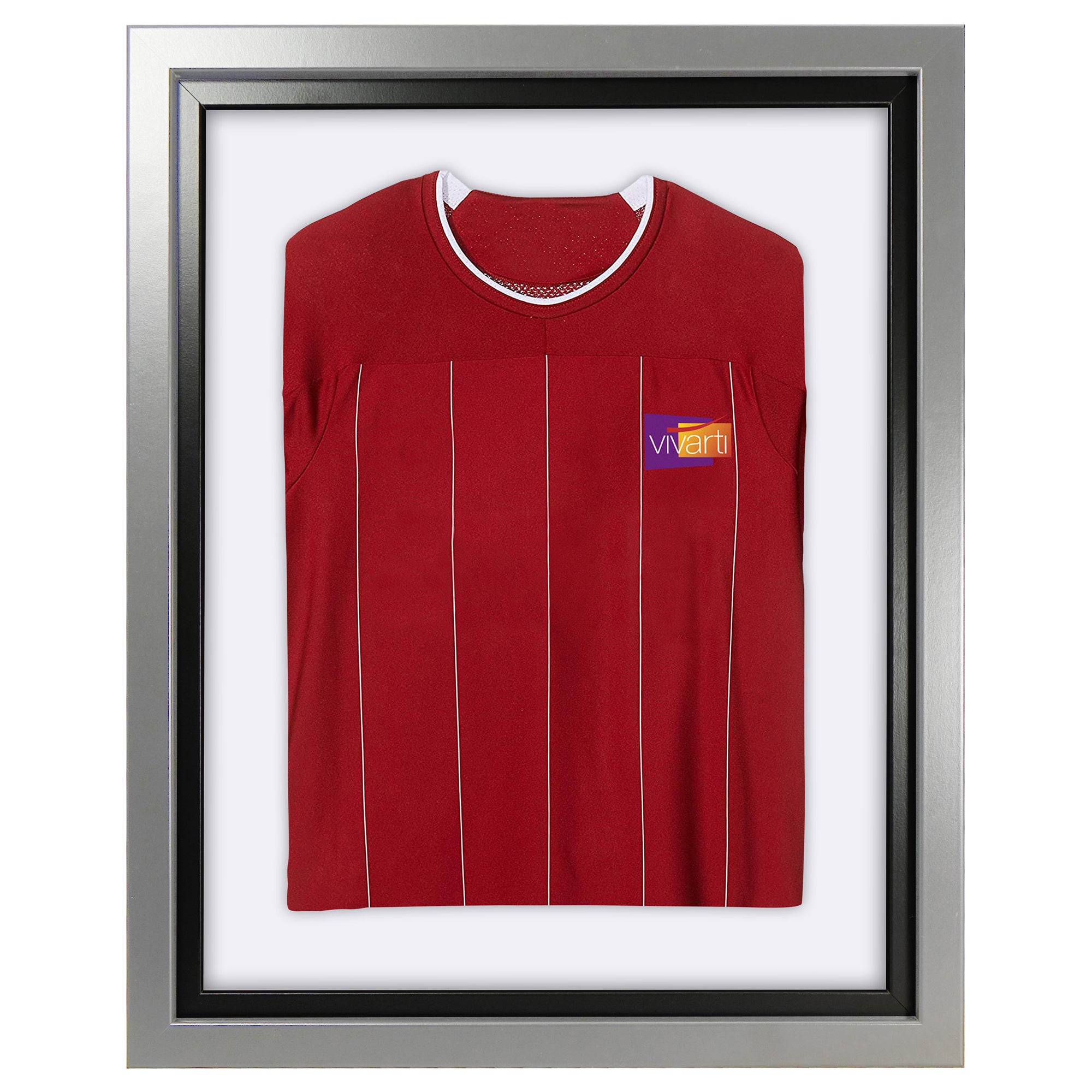 Vivarti DIY Sports Shirt Display Standard Silver Frame
