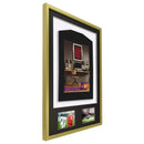 Vivarti DIY 3D Mounted + Double Aperture Sports Shirt Display Gold Frame-54