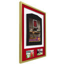 Vivarti DIY 3D Mounted + Double Aperture Sports Shirt Display Gold  Frame with Colour Mounts-127