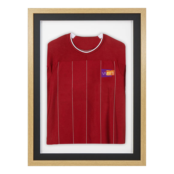 Vivarti DIY Sports Shirt Display 3D Oak Frame
