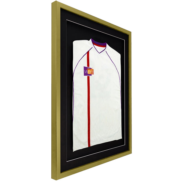 Vivarti DIY 3D Mounted Sports Shirt Display Gold Frame