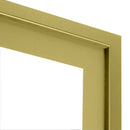 Vivarti DIY 3D Mounted Sports Shirt Display Gold  Frame with Colour Mounts-124