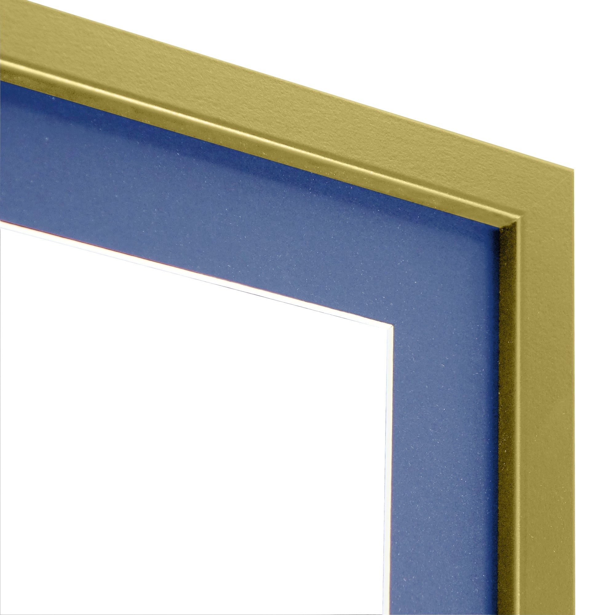 Vivarti DIY 3D Mounted Sports Shirt Display Gold  Frame with Colour Mounts