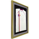 Vivarti DIY 3D Mounted Sports Shirt Display Gold  Frame with Colour Mounts-25
