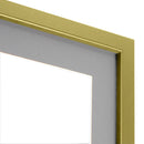 Vivarti DIY 3D Mounted Sports Shirt Display Gold  Frame with Colour Mounts-122