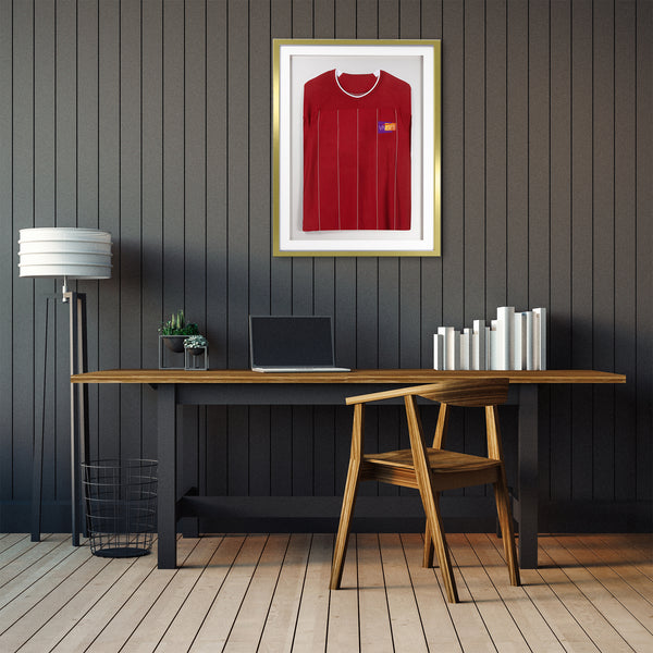 Vivarti DIY 3D Mounted Sports Shirt Display Gold Frame