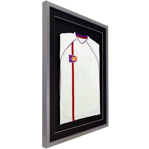 Vivarti DIY 3D Mounted Sports Shirt Display Silver Frame