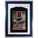 Vivarti DIY 3D Mounted Sports Shirt Display Silver  Frame with Colour Mounts-93