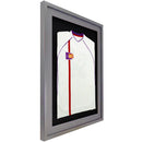 Vivarti DIY 3D Mounted Sports Shirt Display Silver  Frame with Colour Mounts-40