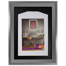 Vivarti DIY 3D Mounted Sports Shirt Display Silver  Frame with Colour Mounts-88