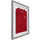 Vivarti DIY 3D Mounted Sports Shirt Display Silver Frame-20