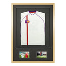 Vivarti DIY Sports Shirt Display 3D + Double Aperture Oak Frame-8