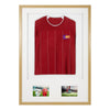 Vivarti DIY Sports Shirt Display 3D + Double Aperture Oak Frame
