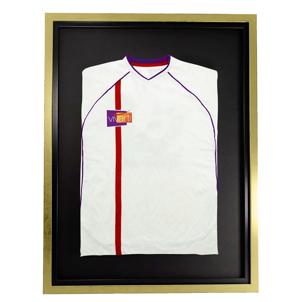 Vivarti DIY Sports Shirt Display Standard Gold Frame