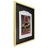 Vivarti DIY Sports Shirt Display Standard Gold Frame